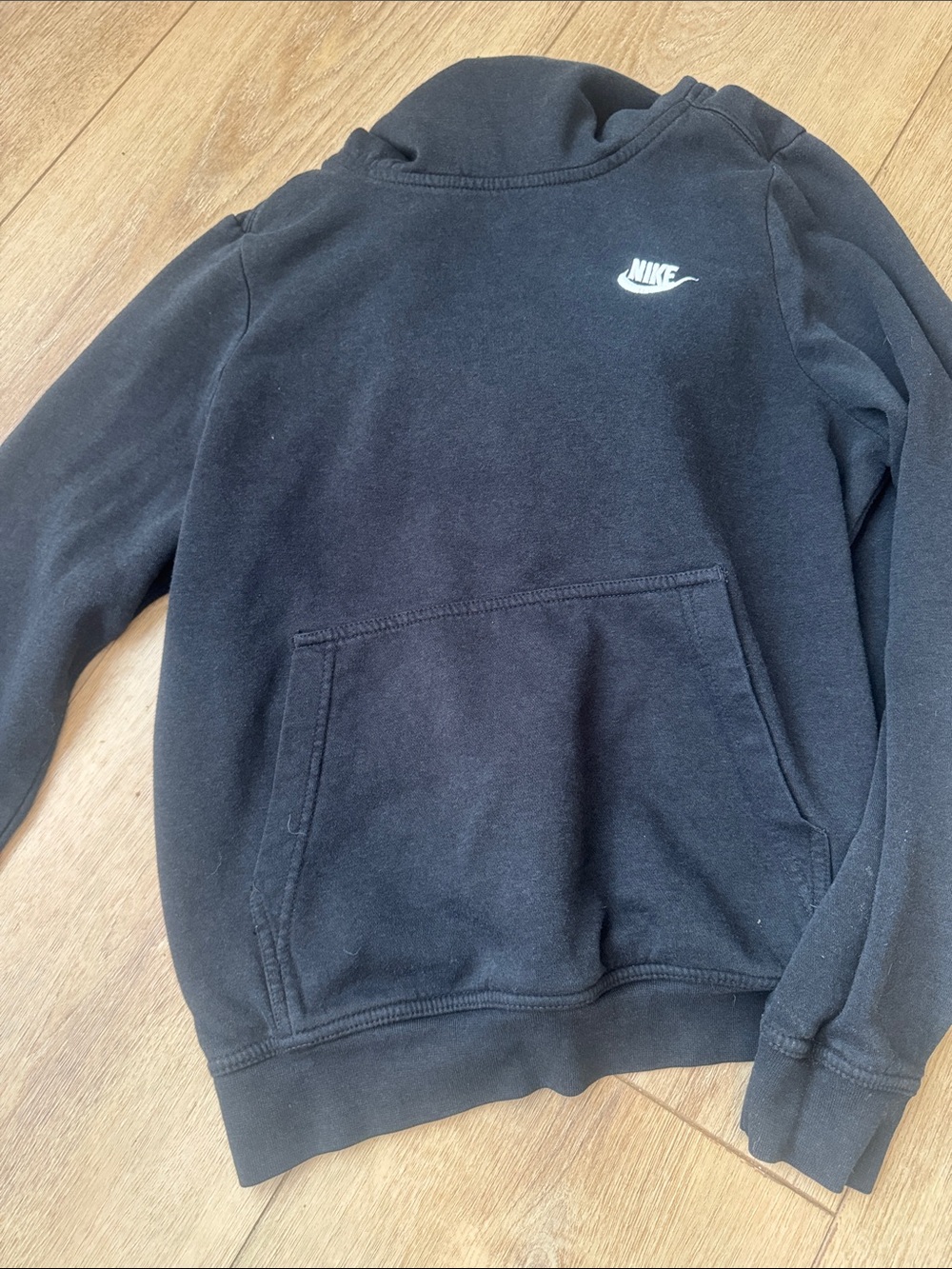 Nike Black Crewneck Sweatshirt with White Logo
